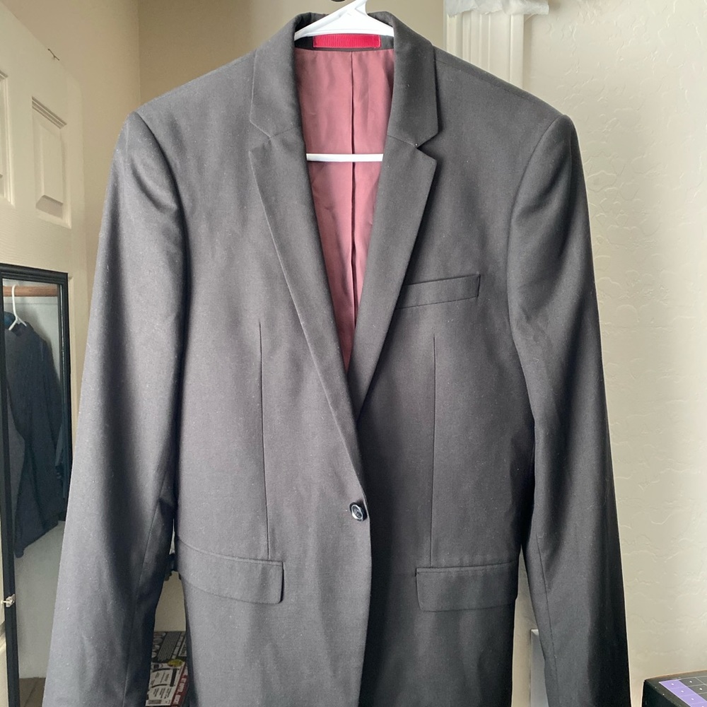 Black topman suit jacket (38 chest)